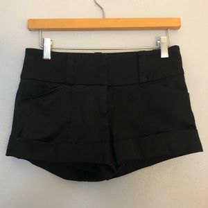 BEBE Black Shorts